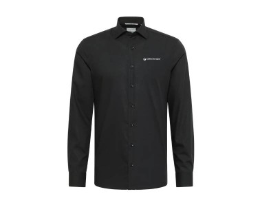Fischer Seats Herren Hemd Slim Fit schwarz